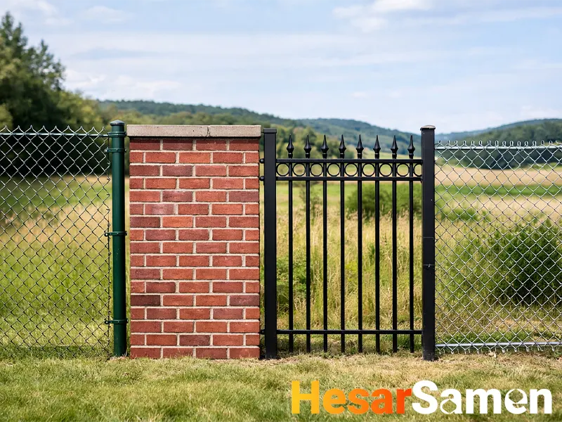 فرق فنس و حصار و نرده و توری